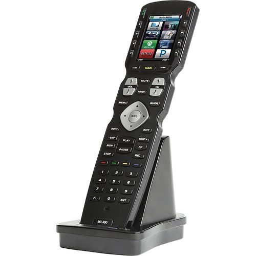 URC MX-990I IR/RF Hard Button Remote Control with Color LCD