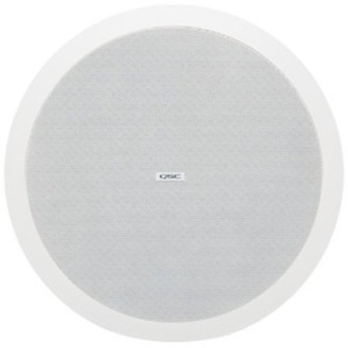 QSC AD-C6T-LP AcousticDesign 6.5" 2-Way, Low-Profile Ceiling Loudspeaker, Pair, White