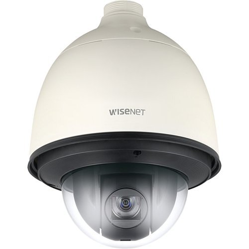 Hanwha HCP-6320HA Wisenet 2MP Analog HD Outdoor PTZ Camera, 4.44-142.6mm Varifocal Lens