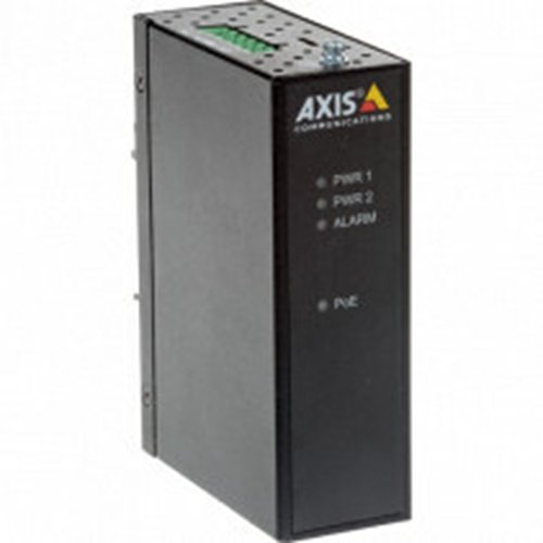 AXIS T8144 1-Port Industrial Midspan, Dual DC Inputs, 60W PoE