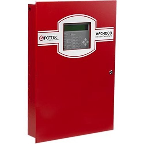 Potter AFC-1000 Fire Alarm Control Panel, Expandable Analog/Addressable, System Capacity of 1270 Addresses