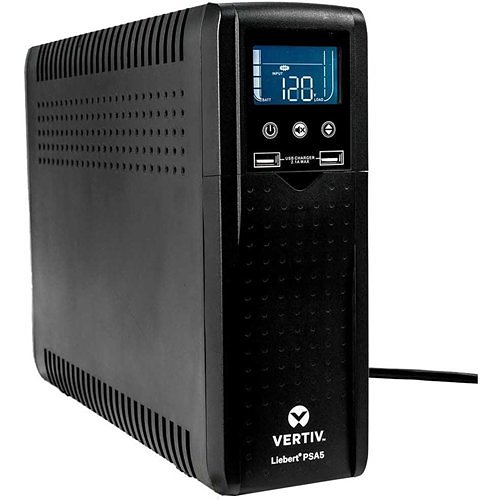 Vertiv PSA5-1500MT120 Liebert PSA5 UPS, 1500VA/900W 120V, Line Interactive AVR Tower