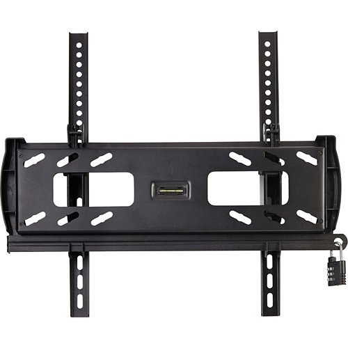 Tripp Lite DWTSC3255MUL Heavy-Duty Tilt Security Wall Mount for 32" to 55" TVs and Monitors, Flat or Curved Screens, UL Certified