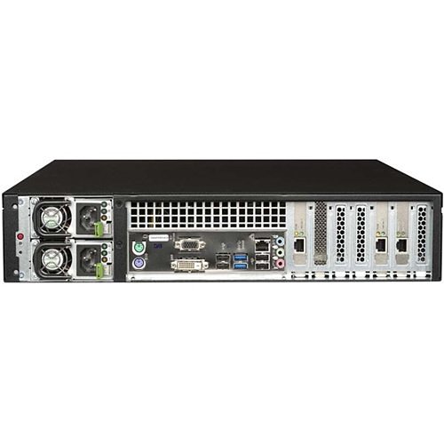 American Dynamics ADVER18R5N2G 64-Channels VideoEdge 2U Network Video Recorder, 18TB RAID 5, 4 NIC, Redundant Power Supply