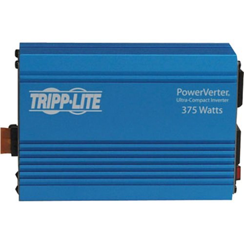 Tripp Lite PV375 PowerVerter Ultra-Compact Car Inverter, 375W, 12VDC to 120VAC, 2 AC Outlets