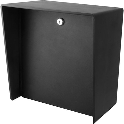 Pedestal Pro MC-PC-10-E-BLK 10" Square Polycarbonate Housing, Black