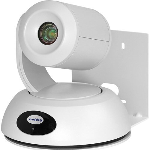 Vaddio 999-99600-000W RoboSHOT Elite Video Conferencing Camera - 8.5 MP, 60 fps, TAA Compliant, White