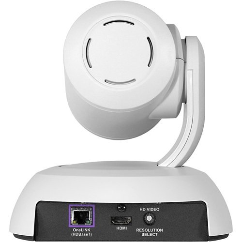 Vaddio 999-99600-000W RoboSHOT Elite Video Conferencing Camera - 8.5 MP, 60 fps, TAA Compliant, White