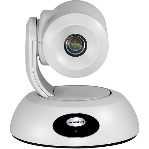 Vaddio 999-30230-000W EasyIP  8.5 MP PTZ HD Network Camera, White - TAA Compliant