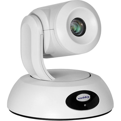 Vaddio 999-30230-000W EasyIP  8.5 MP PTZ HD Network Camera, White - TAA Compliant