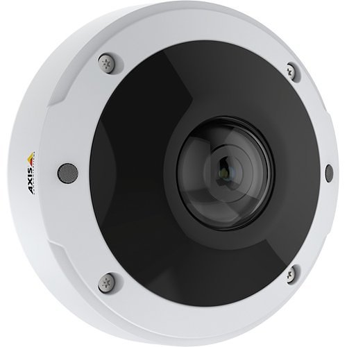 AXIS M3077-PLVE M39 Series 6MP Outdoor Vandal Resistant 360� Panoramic Fixed Dome IR WDR IP Camera, 1.56mm Lens