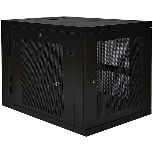 Tripp Lite SRW12US33 SmartRack Server-Depth Wall Mount Small Rack Enclosure with Hinged Back, 32.5" (83cm), 250lb (113.4kg), 12U