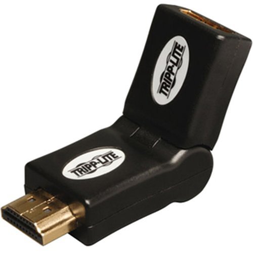 Tripp Lite P142-000-UD HDMI Swivel Adapter (Up / Down) (M/F), HDMI Cable Exits Up, Down, Angled