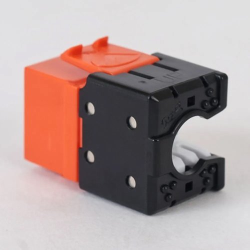 ICC IC1078GAOR CAT6A RJ45 Keystone Jack for HD Style, Orange