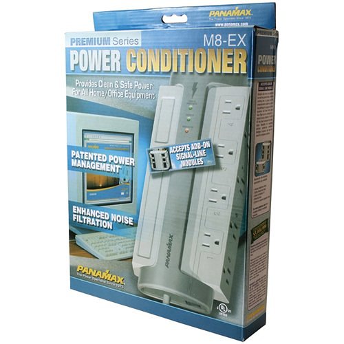 Panamax M8-EX Power Conditioner, 8-Outlet Filtered and Surge Protected