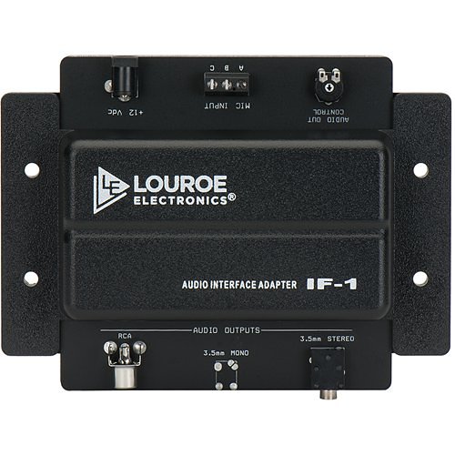 Louroe LE-047 Audio Monitoring 2-Piece Kit, (1) IF-1 Audio Interface Adapter, (1) Verifact A Microphone