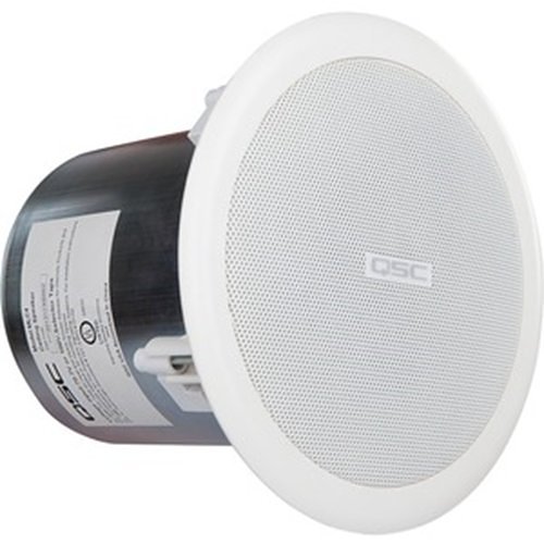 QSC AC-C4T AcousticCoverage Series 4" Ceiling-Mount Loudspeakers, Pair