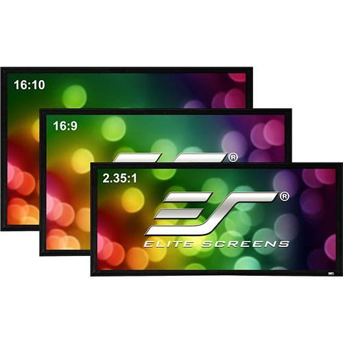 Elite Screens ezFrame 2 Series CineGrey 100" 16:9 4K Ultra HD Fixed Frame Projector Screen