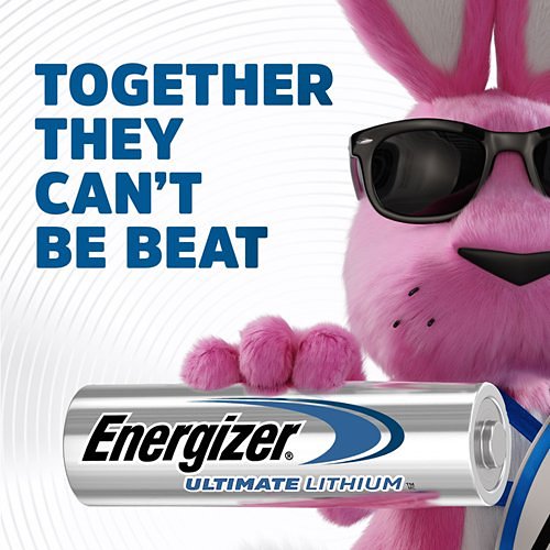 Energizer L92BP2 L92 1.5V Cylindrical Ultimate Lithium AAA Batteries, 2-Pack