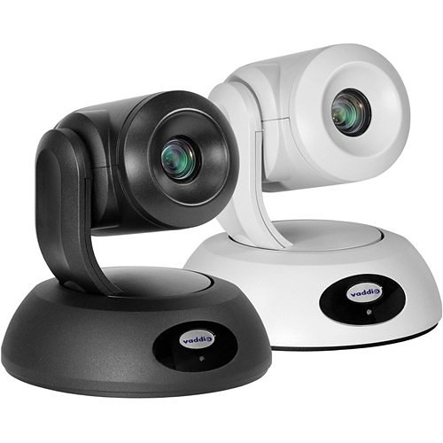 Vaddio 999-99600-000W RoboSHOT Elite Video Conferencing Camera - 8.5 MP, 60 fps, TAA Compliant, White