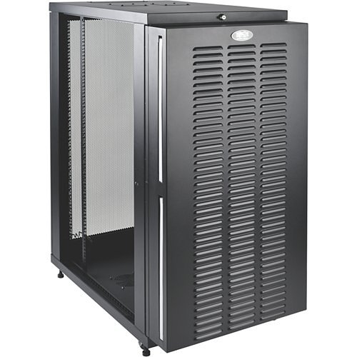 Tripp Lite SR24UBFFD SmartRack Standard-Depth Half-Height Rack Enclosure for Harsh Environments, 32.5" (82.5cm), 1000lb (453.6kg), 24U