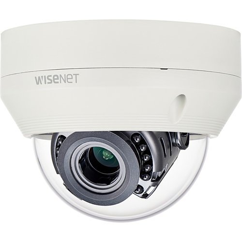 Hanwha HCV-6070R Wisenet 2MP Analog HD IR Vandal Dome Camera, 3.2-10mm Varifocal Lens