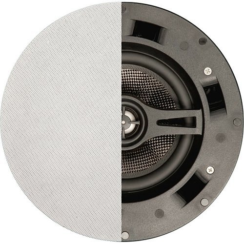 Beale Street IC8-BB 8" In-Ceiling 2-Way Speaker with 1" Titanium Dome Pivoting Tweeter