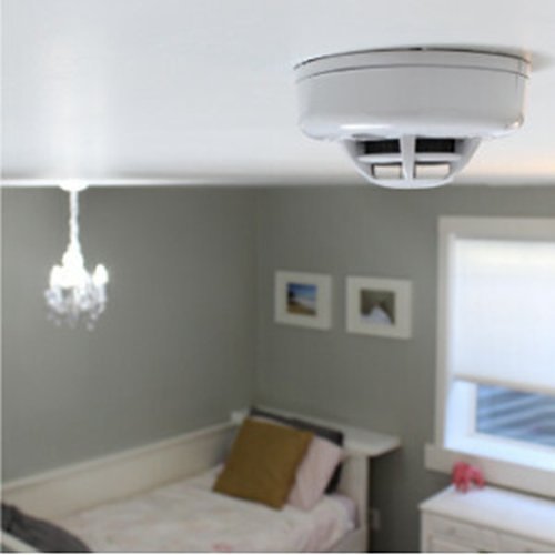 Qolsys QS5110-840 IQ Smoke Wireless Photoelectric Smoke Detector