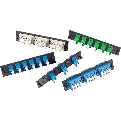 OCC Adapter Plate, 6-Port, Dual LC, Multi-mode, Composite Sleeve