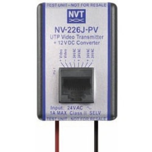 NVT Phybridge NV-226J-PV UTP Video Transmitter +12VDC Converter