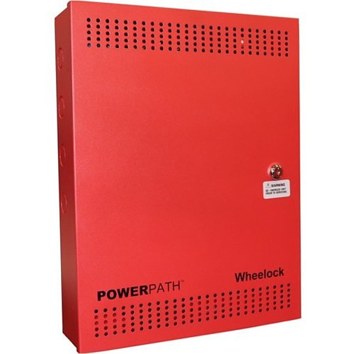 Eaton Wheelock PS-8-EXP-LP PS Power Supply, Expansion Module, 8 amp,  Low Profile cabinet, Red enclosure, 120 V