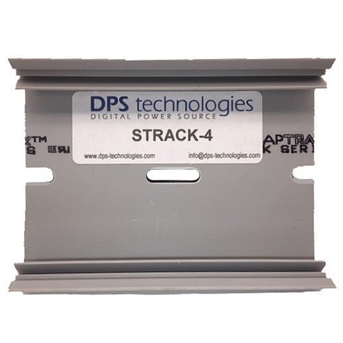 DPS STRACK-4 Snap Track PVC Mounting Rail, 4"