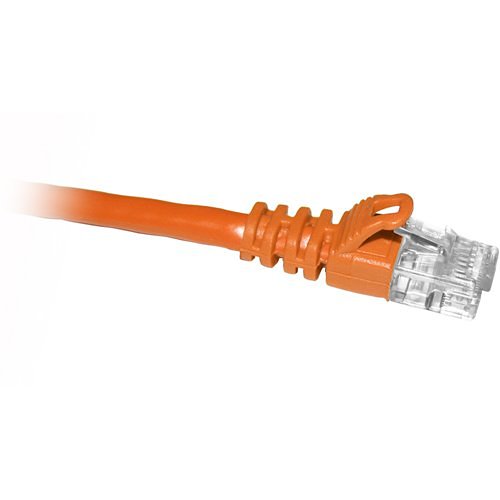 ClearLinks 3FT Cat5E 350MHZ Orange Molded Snagless Patch Cable