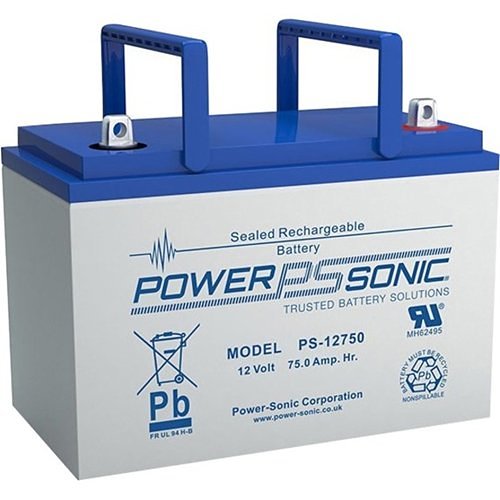 Power Sonic PS-12750B 12V, 78.6 Ah General Purpose SLA Battery, B Terminals