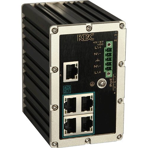KBC Networks Industrial 10/100/1000M Ethernet Switch with PoE+