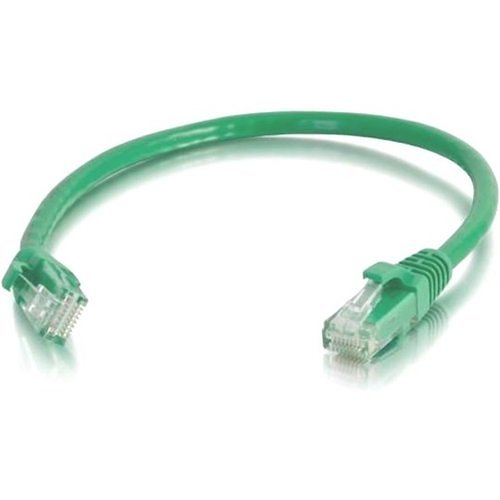 Quiktron Q-Series Patch Cords, CAT6, booted, Green, 9 FT