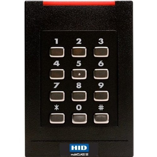 HID 921NTNNEK000PF iCLASS SE RK40 Keypad Reader, High Security 