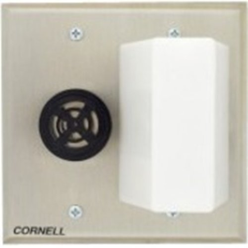 Cornell Corridor Light on 2 Gang with chime & Buzzer and One Lamp