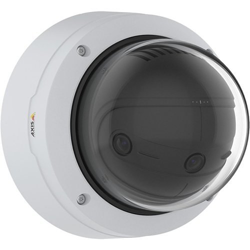 AXIS P3818-PVE P38 Series 13MP Outdoor Vandal Resistant 180� Panoramic Fixed Dome IP Camera, 3.2mm Fixed Lens