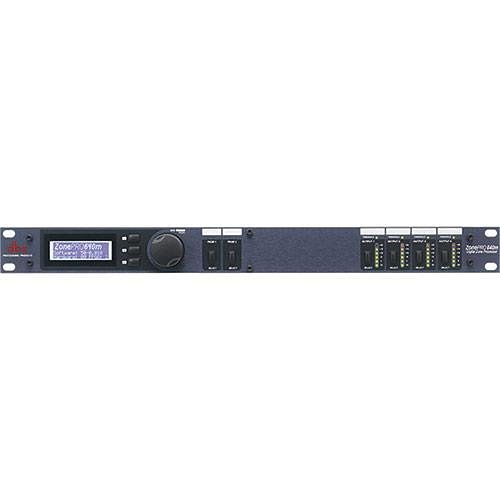 dbx by Harman 640 6x4 Zone Pro Processor W/4 Mic/Line Inputs, 2 Rca