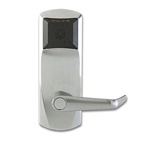 Keyscan E79 E-Plex 7900 Wireless Cylindrical Lock with MIFARE BLE, Door Sensing Input & Dual Handed, Satin Chrome