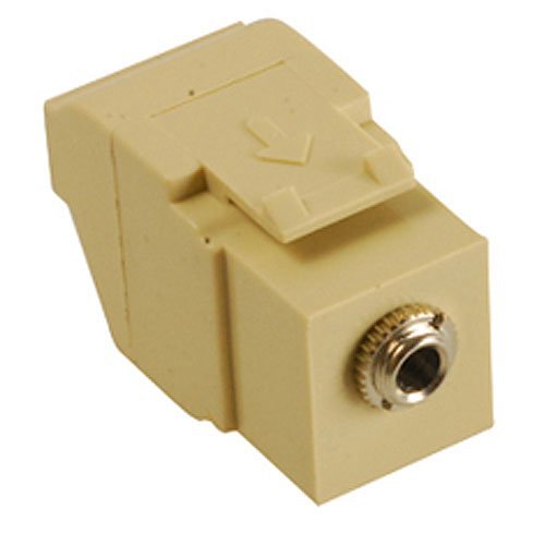 ICC 3.5 mm Stereo Audio Coupler Module with Push-Pin