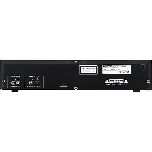 TASCAM CD-200BT Professional CD Player with Bluetooth Receiver, 1U RMS