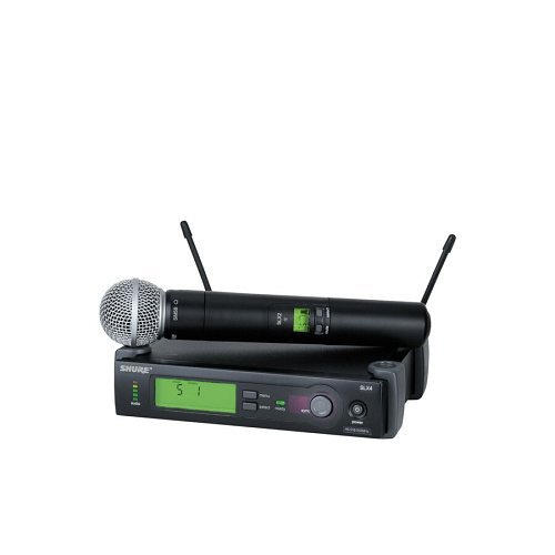 Shure SLX24 SM58 System with SLX2 SM58 Handheld Transmitter