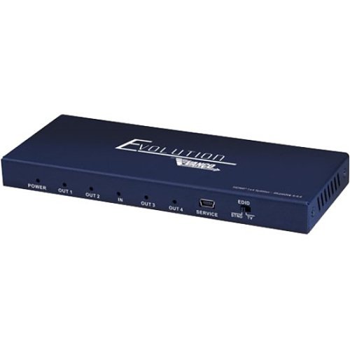 Evolution EVSP4K14 Premium 4K HMDI 1x4 Splitter