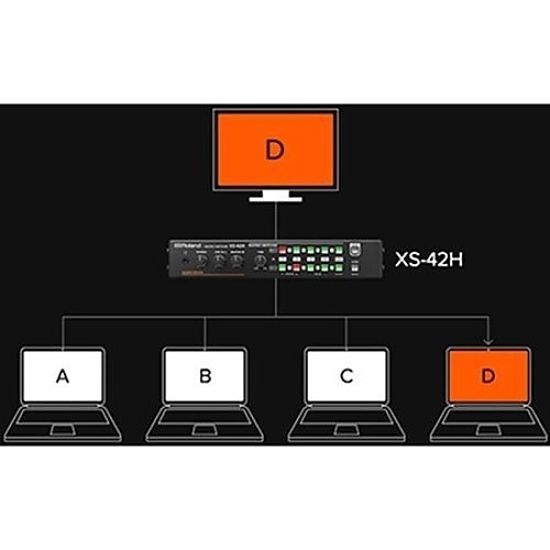 Roland XS-42H Matrix Switcher, 4x2 HDMI