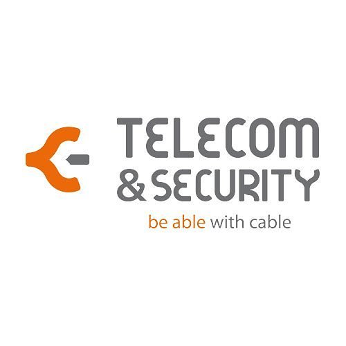 Telecom & Security PROCAP Professional Pliers, Steel, Orange and Gray Anti-Slip Handles
