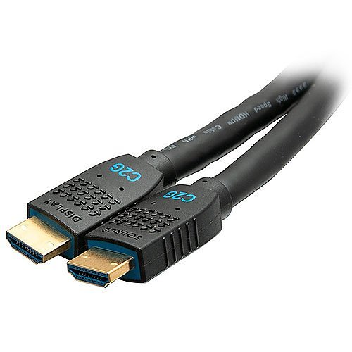 C2G C2G10383 4K 60Hz Performance Series Ultra Flexible Active High Speed HDMI Cable, CMG FT4 Rated, 35'