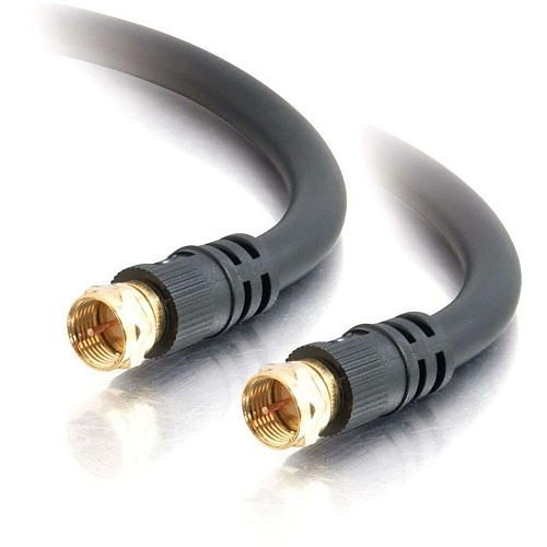 C2G CG29132 Value Series F-Type RG6 Coaxial Video Cable, 6' (1.8m)