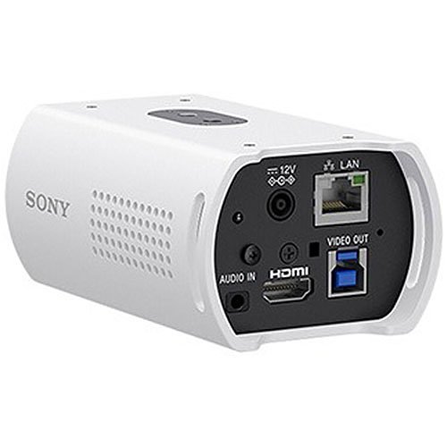 Sony Pro SRG-XP1 Compact UHD 4K Box-Style POV Camera with Wide-Angle Lens, White